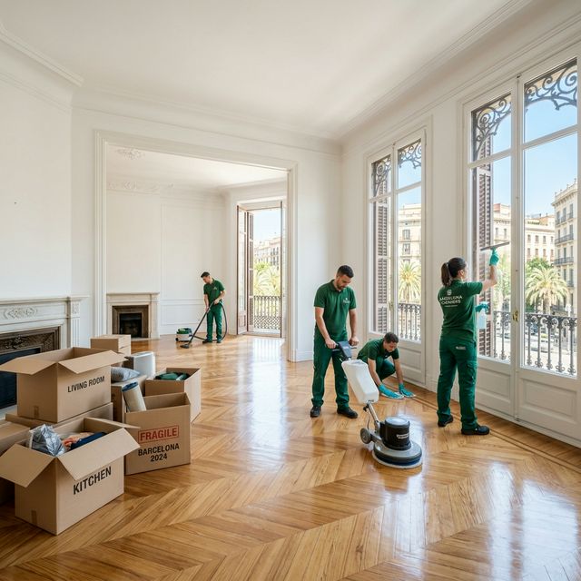 Limpieza de mudanzas